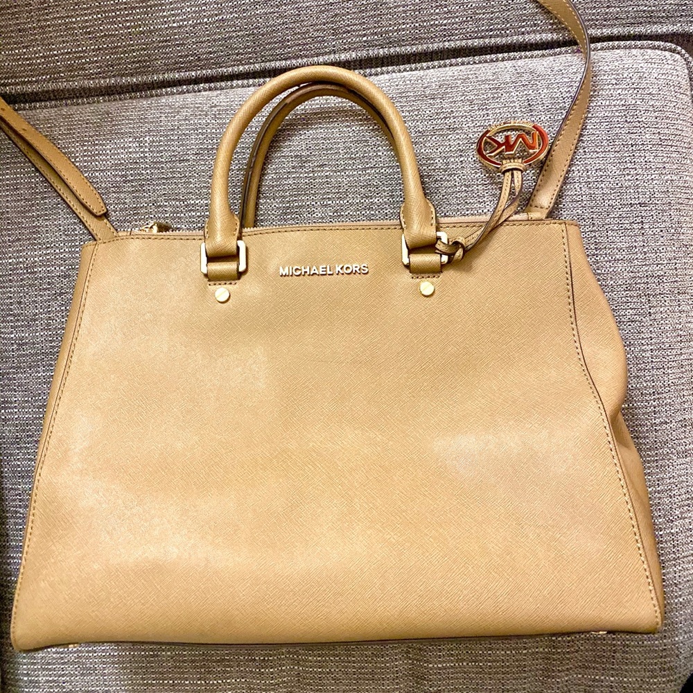 Michael Kors Saffiano Satchel